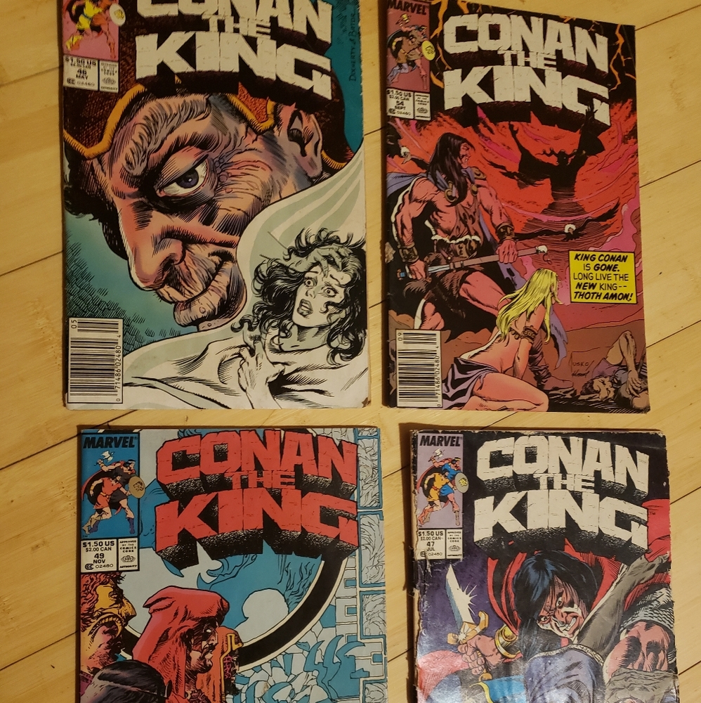 👹Vintage Conan the King Comics